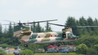 入間へ、チヌーク乗りに行ってきた！